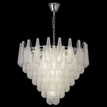 Подвесная люстра FONTAIN SP18 CHROME (стекло, цвет прозрачный)