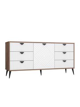 Комод Астрид АР-03 дуб крафт табачный/бланж