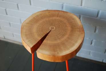 Кофейный стол Tree оранжево-коричневого цвета