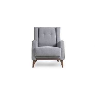 Кресло Плимут серого цвета