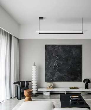 Подвесной светильник SimpLumen Shade Two черного цвета