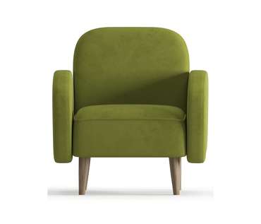 Кресло Бризби зеленого цвета