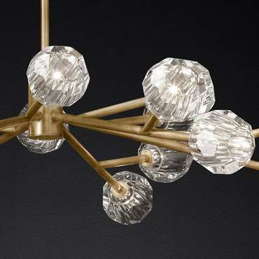 Люстра RH Boule De Cristal Round Chandelier 18