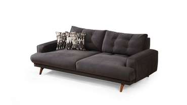 Диван Novardy Three Seater антрацитового цвета