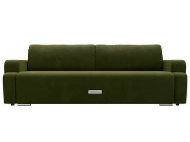 Прямой диван-кровать Ника зеленого цвета
