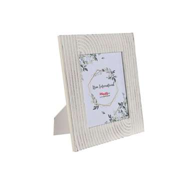Фоторамка Home ESPRIT Белый Стеклянный Деревянный MDF Индиец 32 x 1,5 x 37 cm