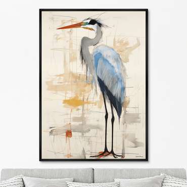 Репродукция картины Herons, No 2, 2024г.
