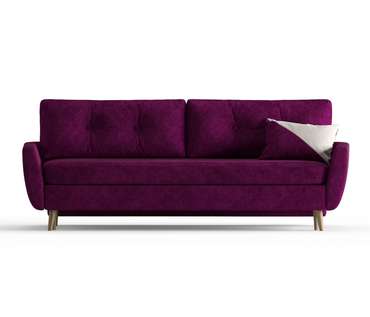 Диван-кровать Авиньон в обивке из вельвета фиолетового цвета