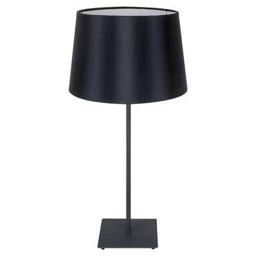 Настольная лампа Lgo черного цвета на квадратном основании