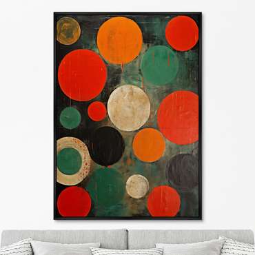 Репродукция картины Planets of color, No 2, 2024г.