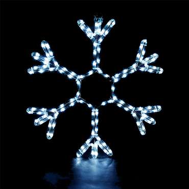 Фигура светодиодная Снежинка холодного свечения