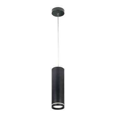 Подвесной светодиодный светильник черного цвета