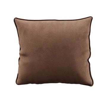 Декоративная подушка Max коричневого цвета