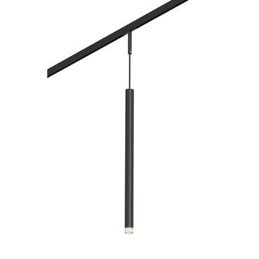 Магнитный трековый светильник Черный LED 1*3W 4000K 100Lm Ra&gt;90 36° IP20 D18xH310 24V SUPER5
