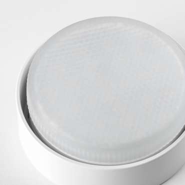 Светильник PVC д/LED-ламп 943ххх/929ххх Gx53 TENSIO ROUND БЕЛЫЙ