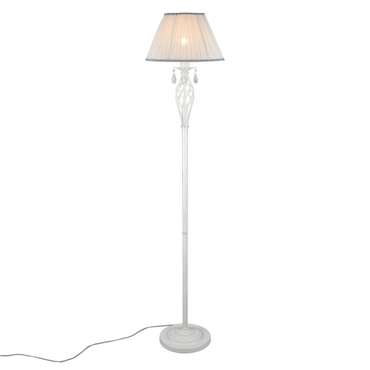Торшер Cremona OML-60815-01 (ткань, цвет белый)