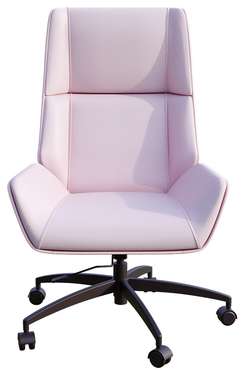 Кресло руководителя Авиатор розового цвета