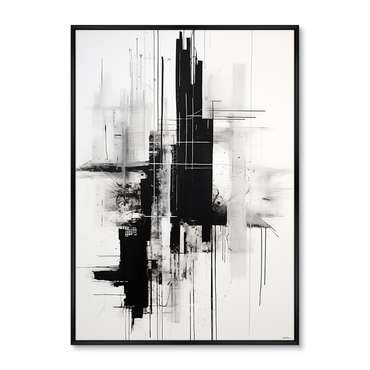 Репродукция картины The weightless city, No 1, 2024г.