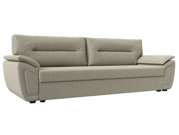 Прямой диван-кровать Нэстор Лайт серо-бежевого цвета