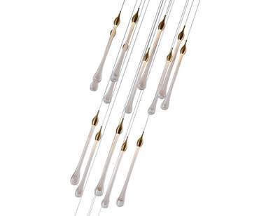 Подвес Асмер латунь d50 h300 Led 54W (3000k)