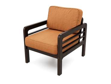 Кресло Бергер оранжевого цвета