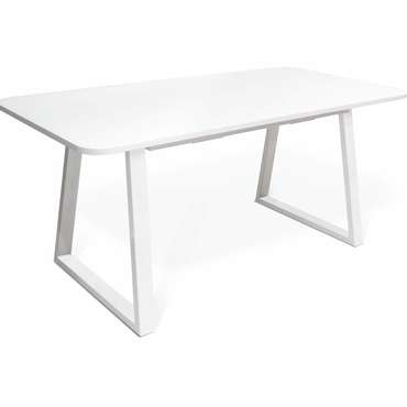 Обеденный стол раздвижной белого цвета