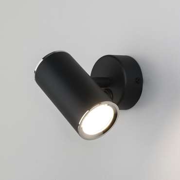Настенный светодиодный светильник Rutero GU10 SW черный Rutero GU10 SW черный (MRL 1003)