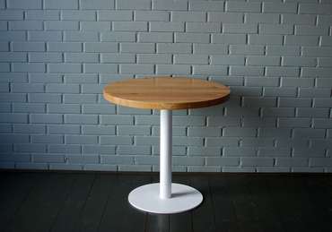 Обеденный стол Bar Slab бело-бежевого цвета