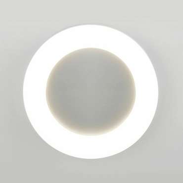 Настенный светодиодный светильник Rim белого цвета