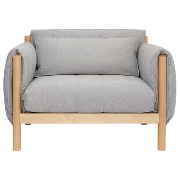 Лаунж-кресло Noak серого цвета