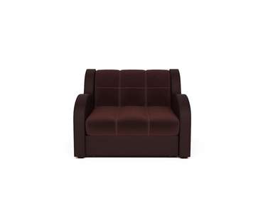Кресло-кровать Барон коричневого цвета