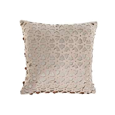 Декоративная подушка Chic 45x45 серо-розового цвета