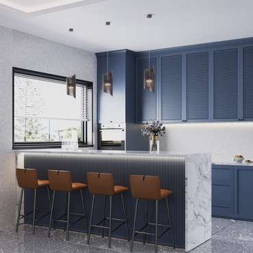 Подвесной светильник Нерта из массива палисандры