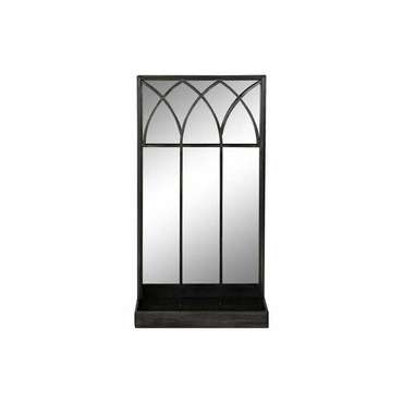 Зеркало на подставке Чёрный Металл Зеркало 40 x 12 x 80
