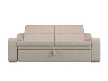 Прямой диван-кровать Медиус бежевого цвета