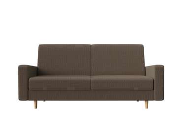 Прямой диван-кровать Бонн бежево-коричневого цвета