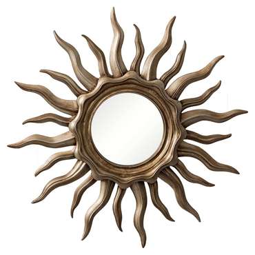 Зеркало настенное De Soleil в раме бронзового цвета