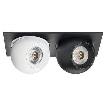 Светильник INTERO LED 9W*2 850LM*2 24G ЧЕРНЫЙ/БЕЛЫЙ 3000K (217527+217062+217072)