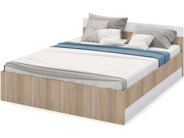 Кровать с основанием Алёна 160x200 цвета дуб сонома