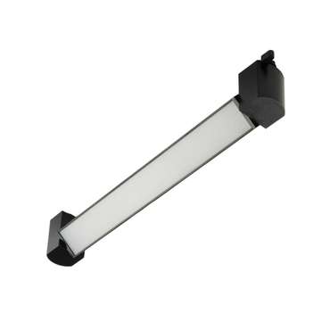 Трековый светодиодный светильник 220V однофазный MyFar Лайнс MT0112-16W4K-B