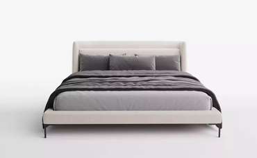 Кровать Blanche 180х200 белого цвета без подъемного механизма