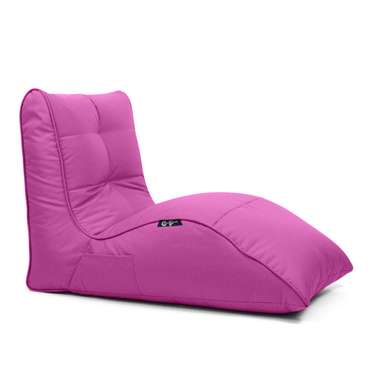 Бескаркасное кресло Сатори розового цвета