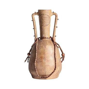 Ваза Adib 41 бежевого цвета