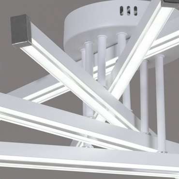 Потолочная люстра 13090-0.3-05 WH (акрил, цвет прозрачный)