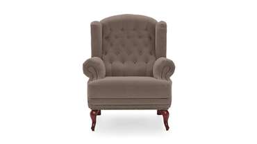 Кресло Стоколма 2 коричневого цвета