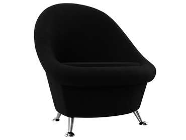 Кресло Амелия черного цвета