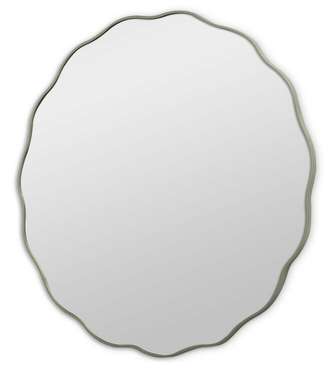 Настенное зеркало Fancy M 80х80 серебряного цвета