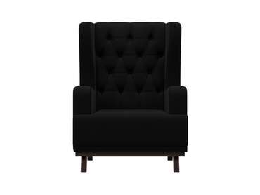 Кресло Джон Люкс черного цвета