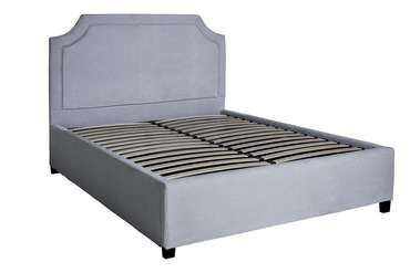 Кровать светло-серого цвета 160х200