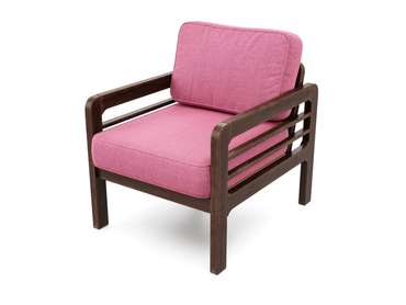 Кресло Бергер розового цвета